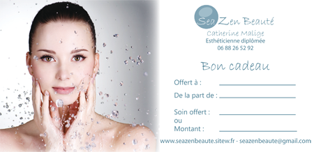 BON CADEAU SEA ZEN BEAUTE